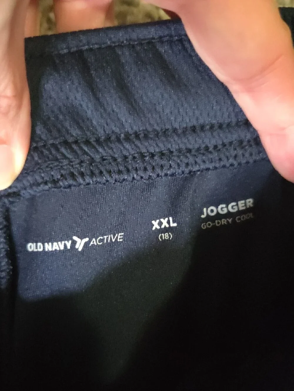 Old Navy 5 Pairs XXL/18, 4 pairs Jeans And 1 Jogger Bundle Blue, Black, Gray